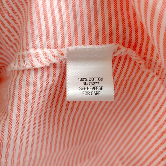 Croft & Barrow Button Down Striped Collared Shirt - Picture 3 of 4